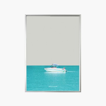 Swiss blue lake mirror(acrylic)-80%