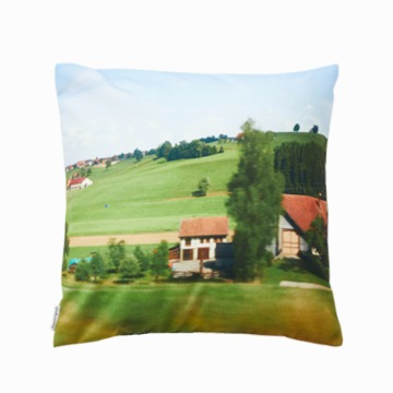 Swiss landscape cushion