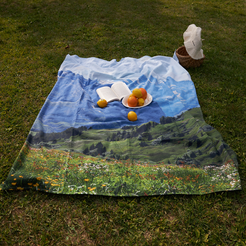 [2차 재입고 6/7 발송 예정] Swiss enjoy picnic mat